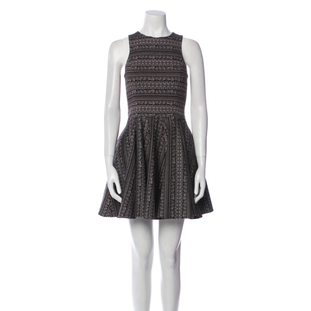 TIBI fit and flare skater dress size S